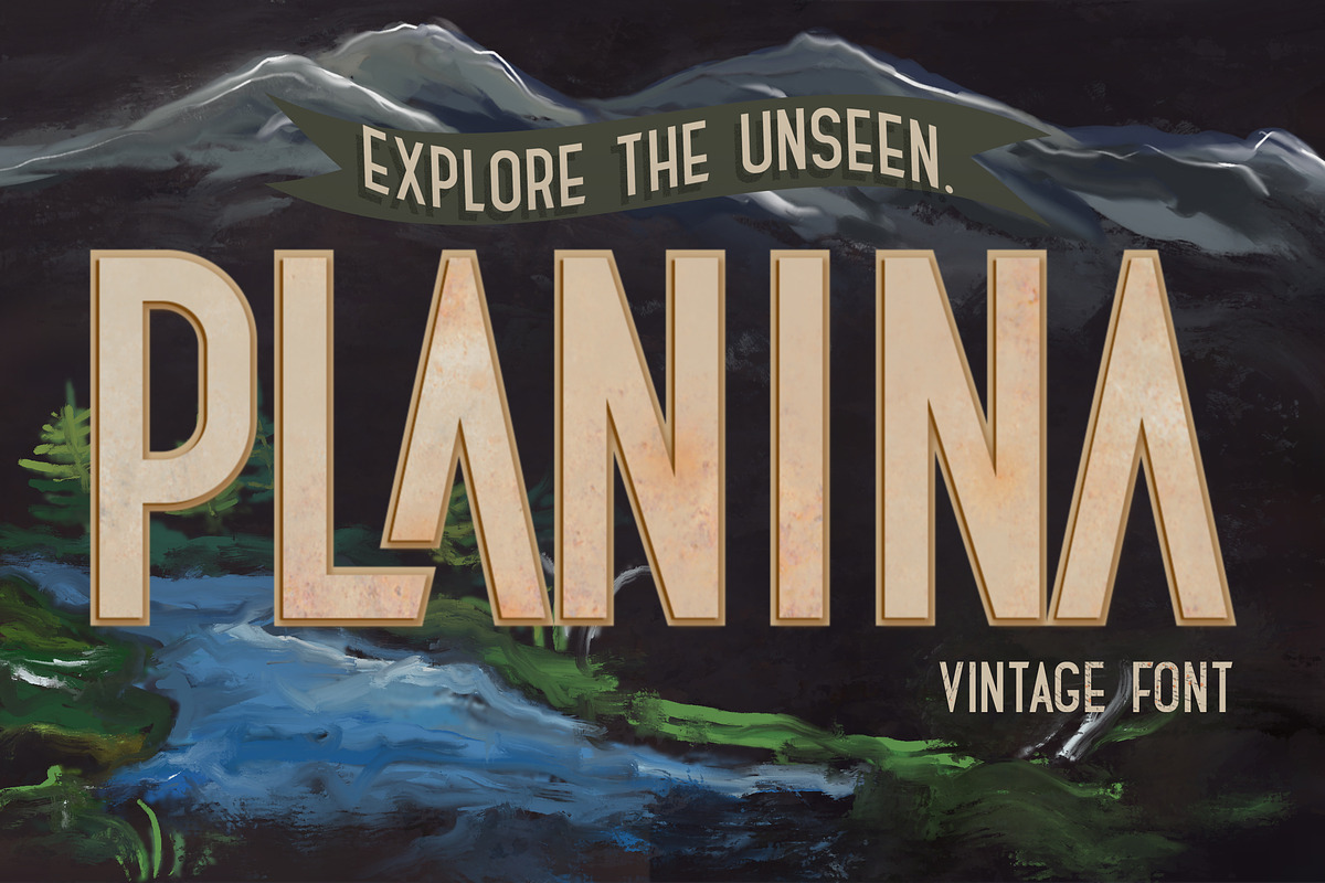Planina Font preview 7