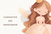Cute Unicorn and Princess Clipart, a Person Illustration by ekossa_art (Thumbnail 4 of 8)