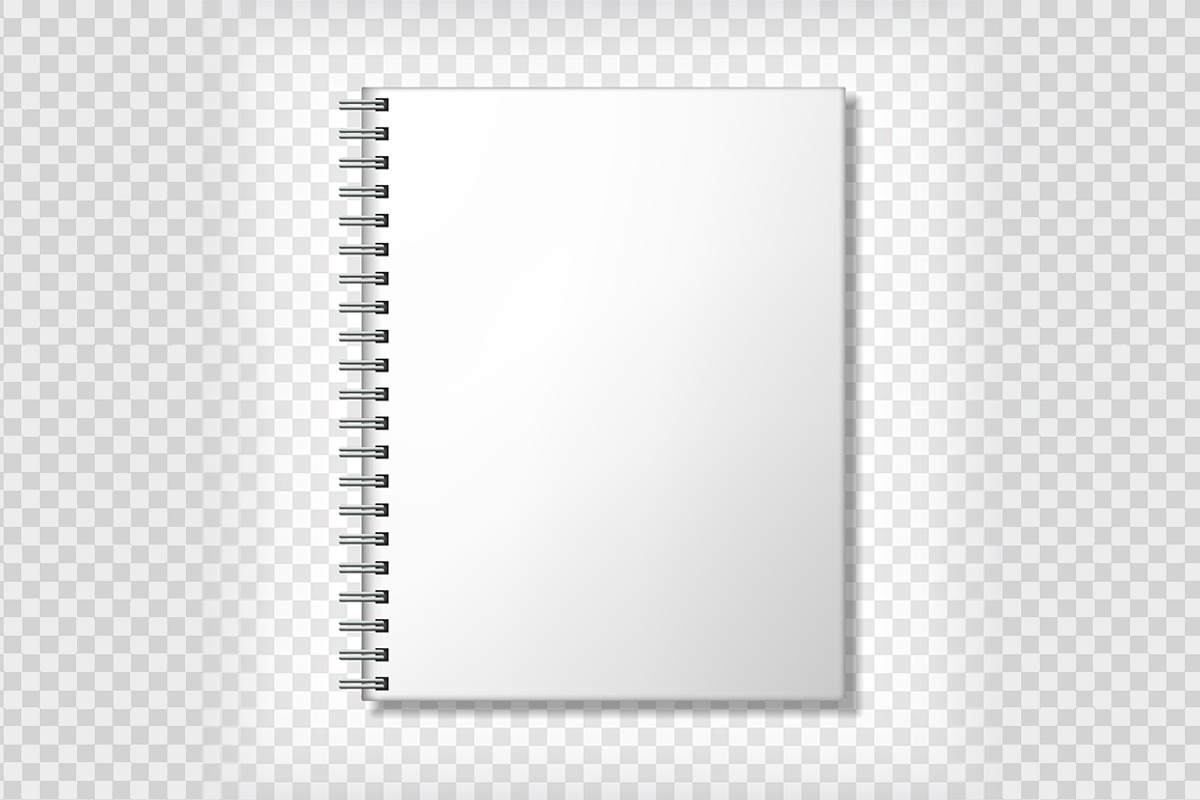 Notebook Mock Up, a Print Template by Pakete Art