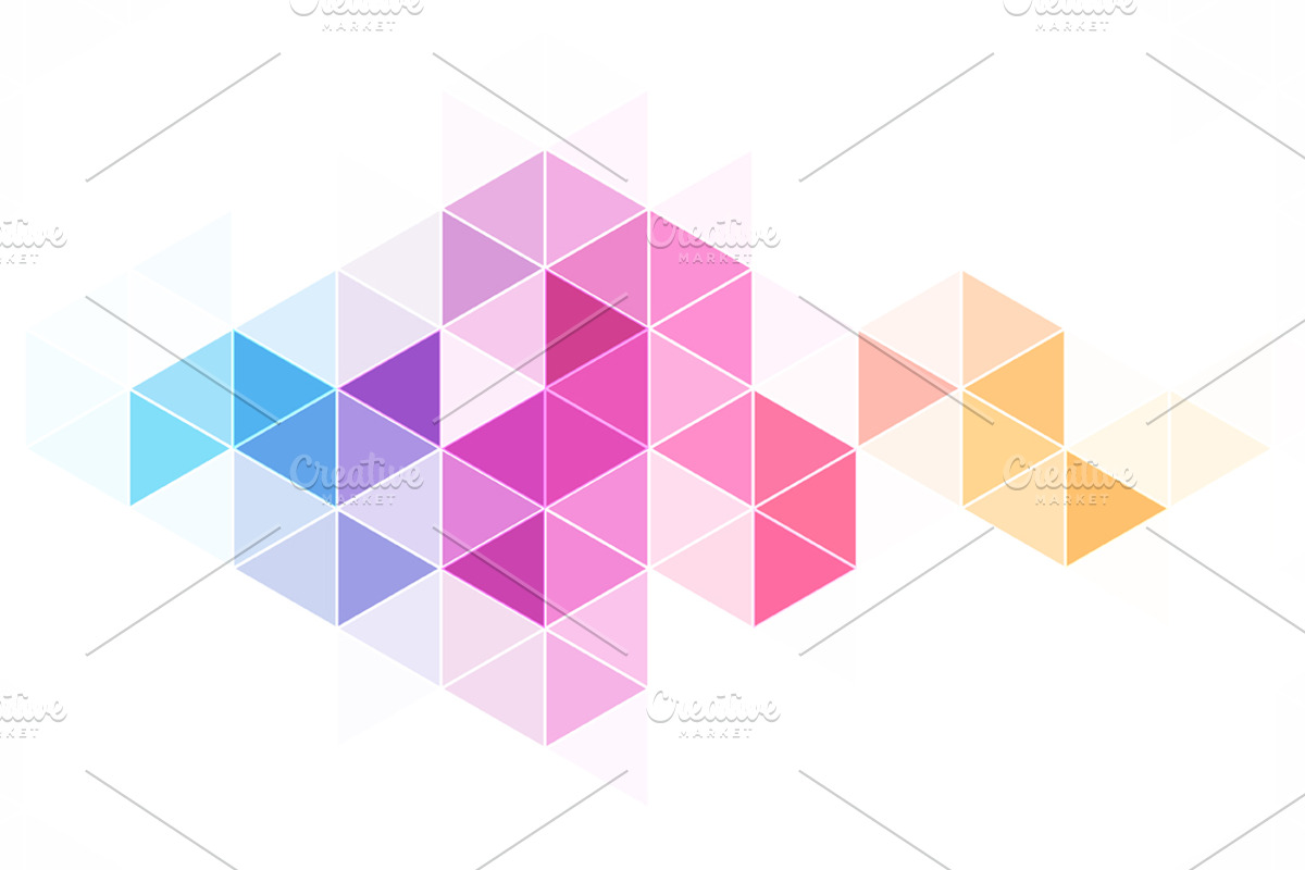 Triangular Geometric Backgrounds, a Texture Graphic by lissius (Photo 6 of 8)