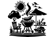 Summer BBQ Grill SVG Set, an Object Graphic by Designer_Momina (Thumbnail 13 of 13)