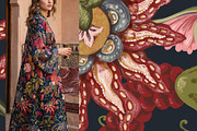 Bramble Jacobean Floral Pattern, a Pattern Graphic by Sonulkaster (Thumbnail 6 of 13)
