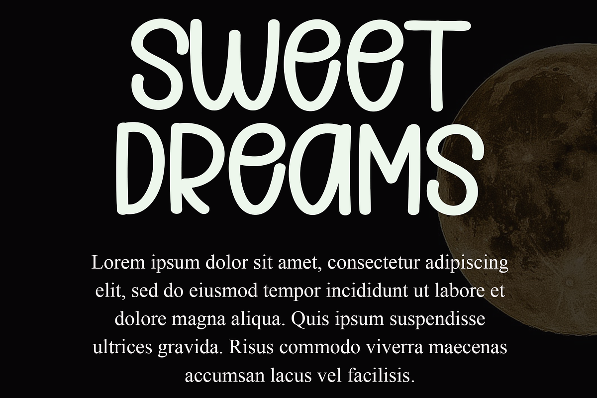 Dream Wish, a Sans Serif Font by InermediaSTUDIO (Photo 6 of 8)