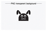 Annoyed Rabbit Emojis, an Animal Illustration by Designfour (Thumbnail 5 of 7)