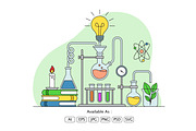 Creative Science Experiment, an Education Illustration by Partikusi Design (Thumbnail 2 of 3)