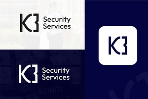 K Security Services Logo Design