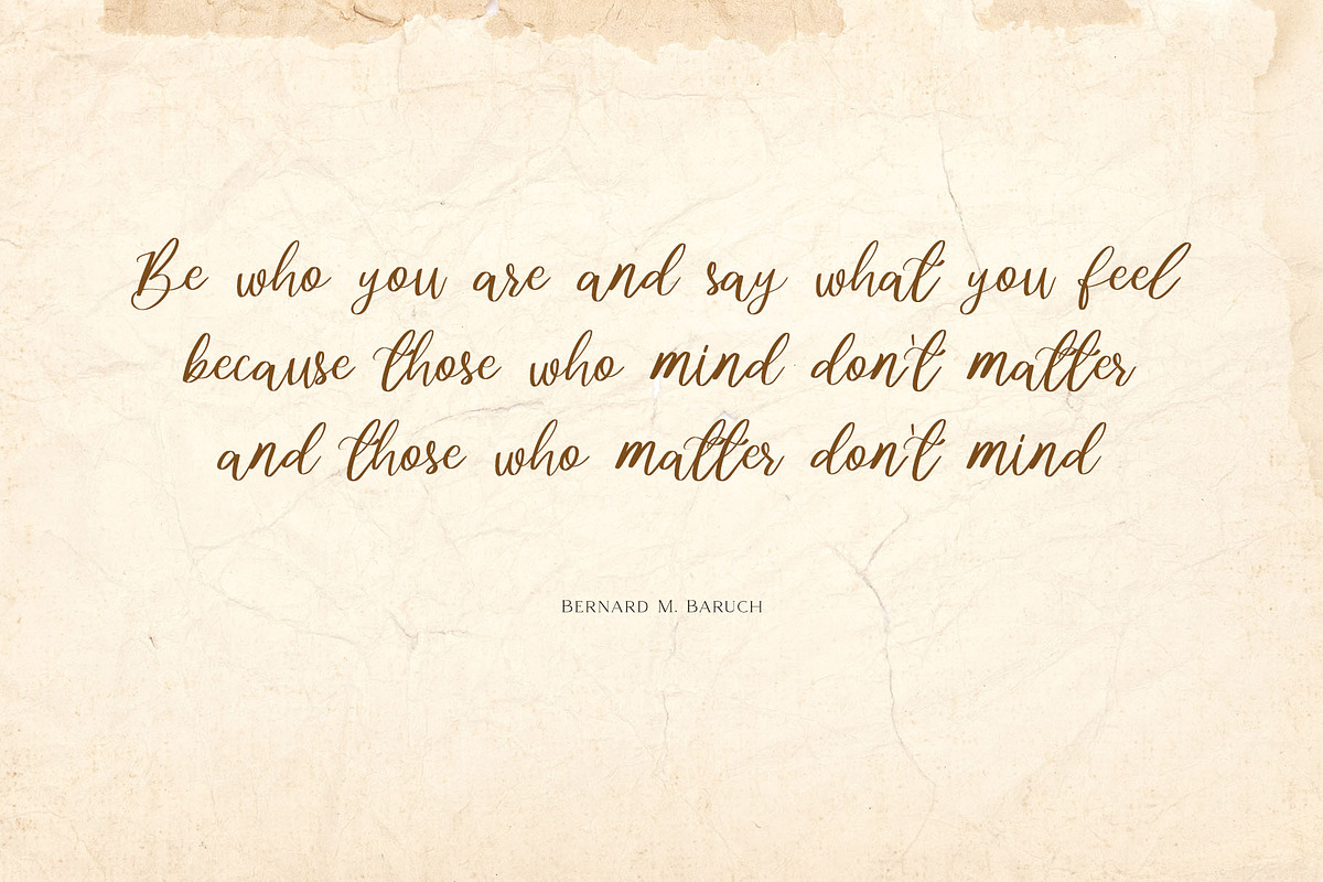Banday - Modern Calligraphy, a Script Font by Craft Supply Co. (Photo 5 of 7)
