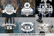 Set of Photography Logo and Badges, a Branding & Logo Template by Lustra Frisk (Thumbnail 2 of 3)