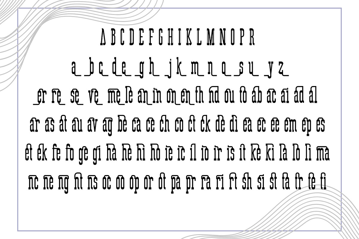 Esmarelle – Slab Serif Font, a Slab Serif Font by NDNL Studio (Photo 6 of 6)