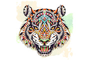 Ethnic Collection: Roaring Tiger, an Animal Illustration by ArtoJoy (Thumbnail 2 of 5)
