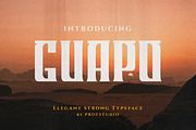 Guapo - Elegant Condensed Typeface, a Serif Font by PROF STUDIO (Thumbnail 1 of 4)