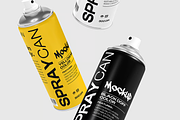 Spray Can Mockup 2 Scenes, a Household Mockup by graphicsauce (Thumbnail 4 of 4)