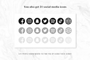 YouTube Channel Branding Kit | Canva, a Social Media Template by OniriqveDesigns (Thumbnail 9 of 10)