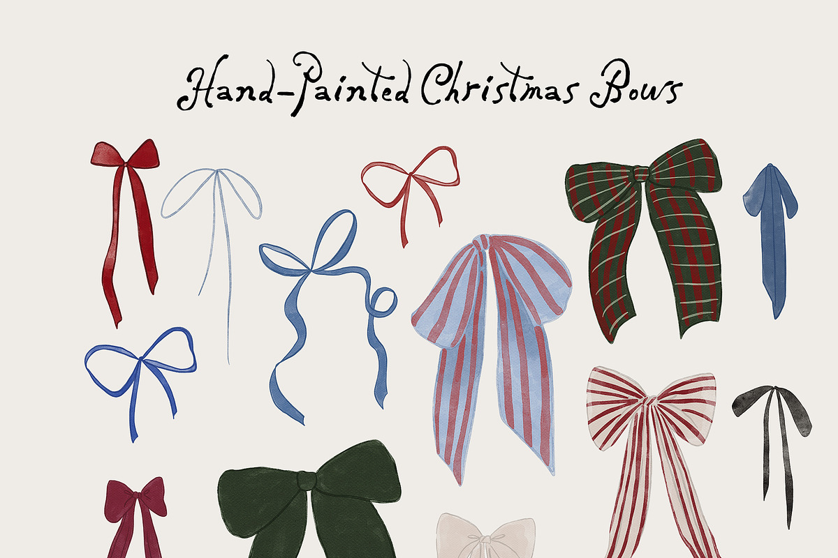 Watercolor Christmas Animals Whimsy, a Seasonal Illustration by Lana Elanor (Photo 8 of 16)
