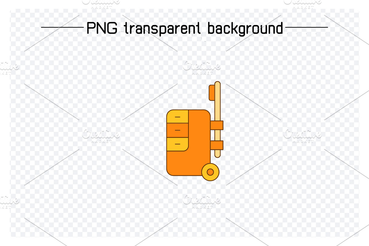 Luggage and Travel Bag Icons, an Icon by Designfour (Photo 4 of 6)