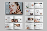 Digital Beauty Spa Magazine Design, a Magazine Template by TemplatesForest (Thumbnail 1 of 10)