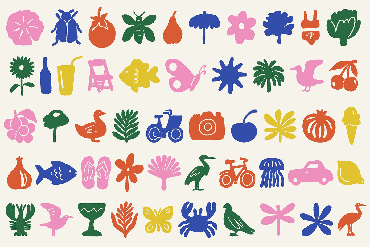 Summerfolk: 100 Summer Illustrations, an Object Illustration by Veyla (Photo 6 of 12)
