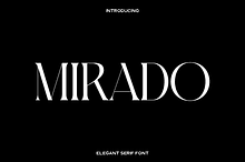 Mirado - Classic Serif Font