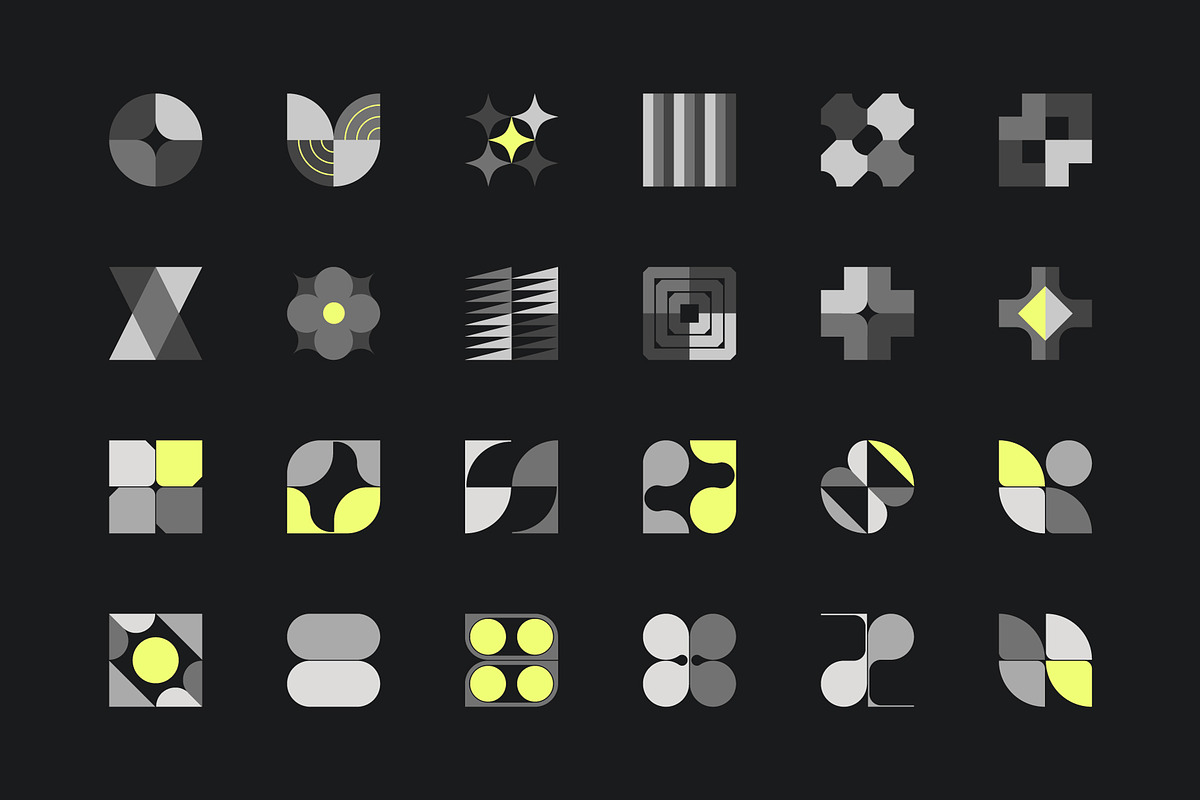 Geometrica - Vol.3 (Big Bundle), an Object Graphic by Léo Alexandre (Photo 4 of 20)