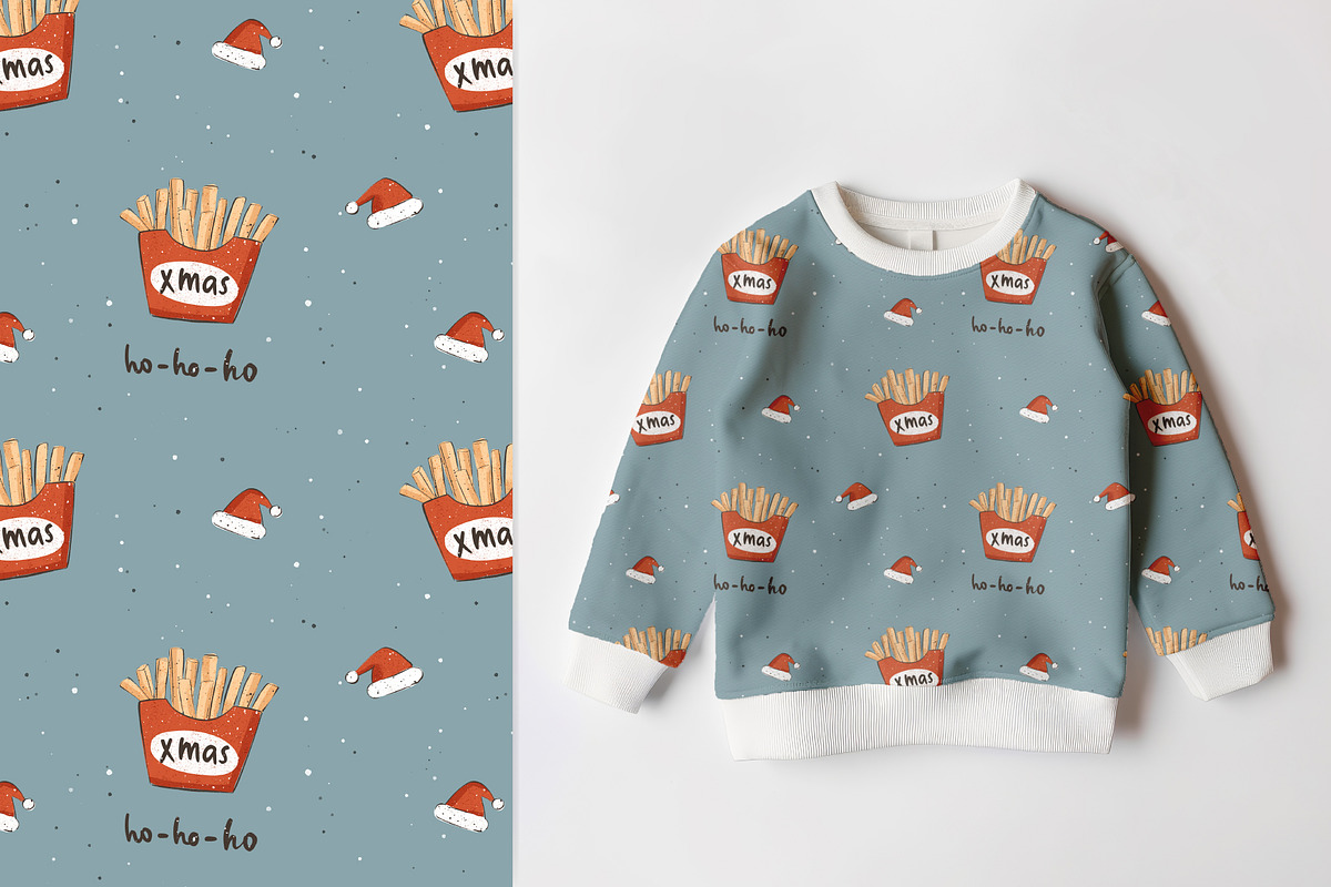 Pattern: Christmas, a Pattern Graphic by Olena Kuznietsova (Photo 2 of 5)