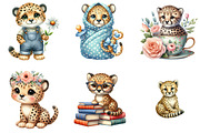 Cute Cheetah Sublimation, an Illustration by DreamArtGraphic (Thumbnail 4 of 4)