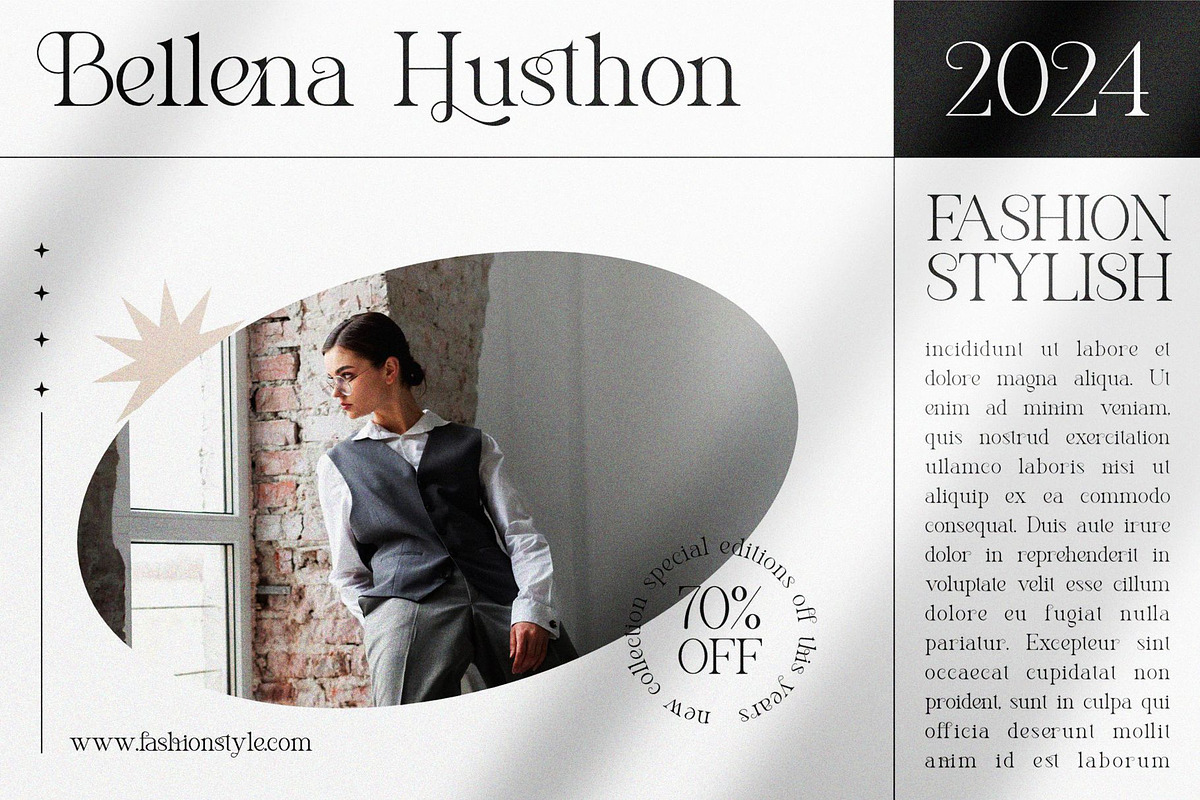 Maniefa || Elegant Serif Font, a Serif Font by Idea Studio (Photo 9 of 10)