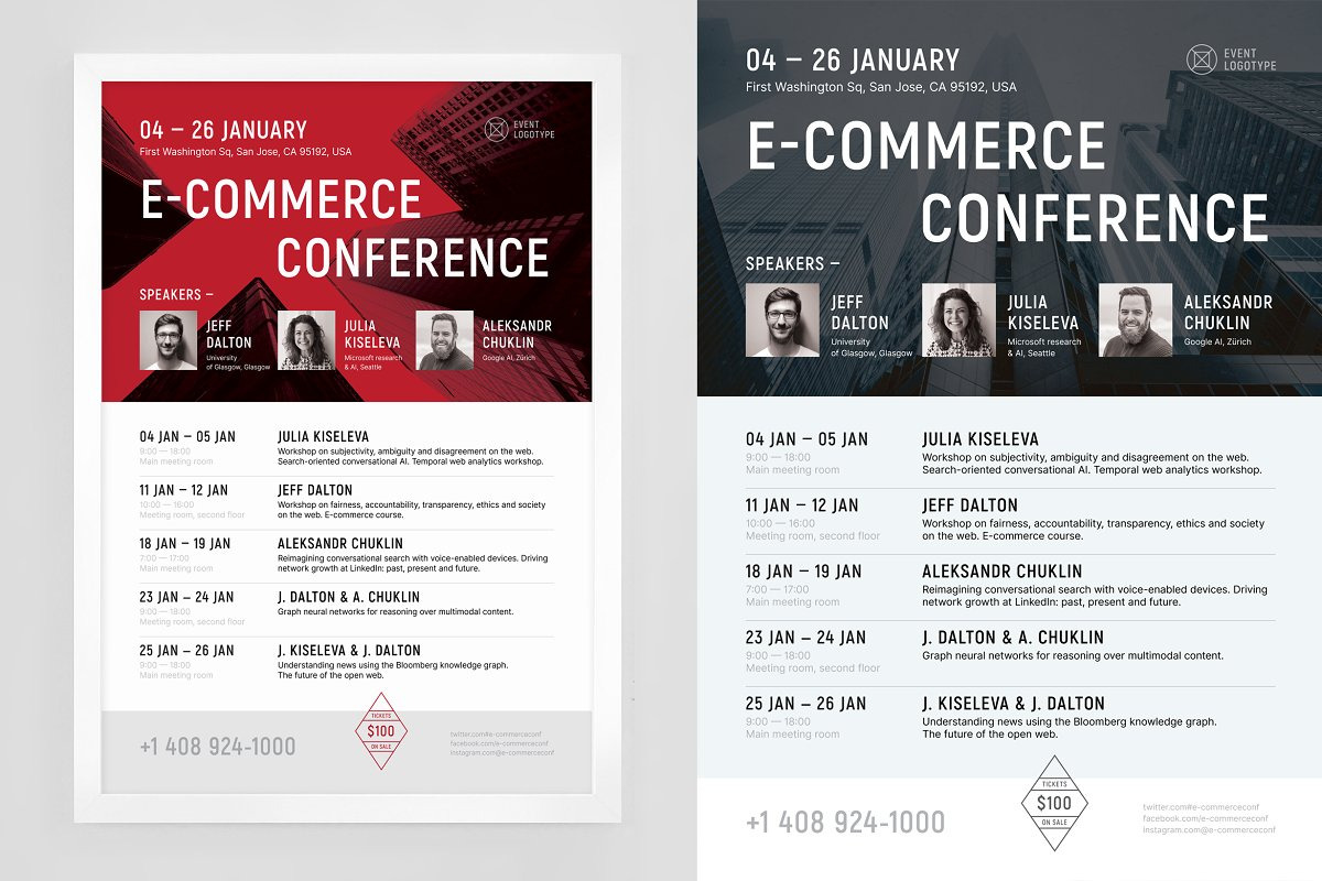 Event Poster Bundle + Freebie, a Flyer Template by EDT.Graphics (Photo 16 of 54)