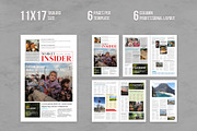 Tabloid Newspaper Template Bundle, a Magazine Template by Oshin Design (Thumbnail 2 of 7)