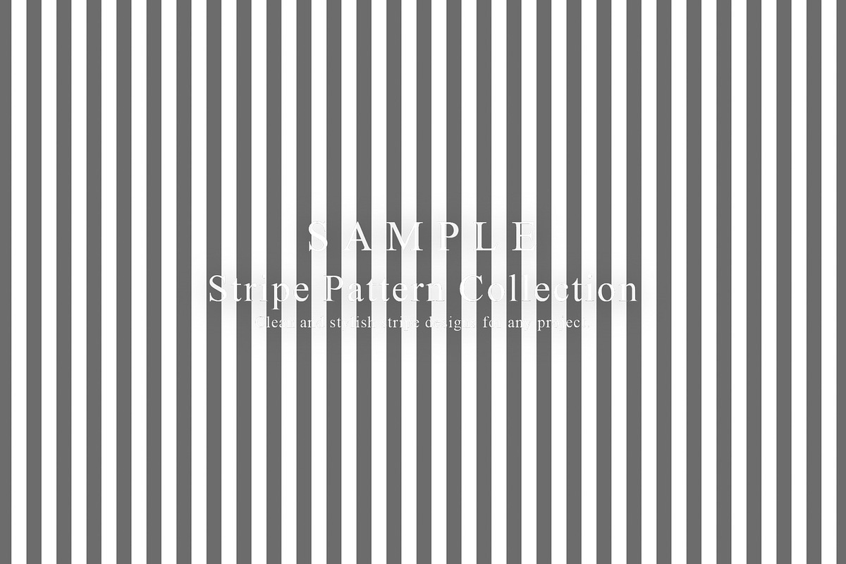 Stripe Pattern Collection – 15 Sheet, a Pattern Graphic by NOMO DESIGN (Photo 12 of 16)