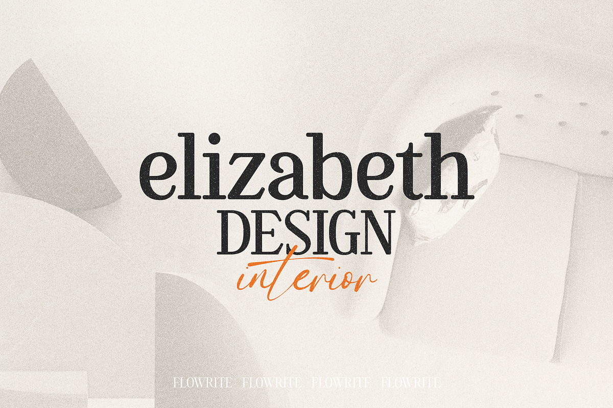 SALE! Flowrite - modern font duo, a Serif Font by VP Fonts (Photo 4 of 16)