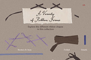 Ribbon Forms – Tactile Elements, an Object Graphic by DigARTbyHavroshka (Thumbnail 8 of 14)