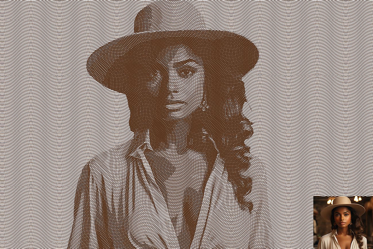 Antique Engraving FX Style Photoshop, a Brushes & More by Studio Retouch (Photo 5 of 14)