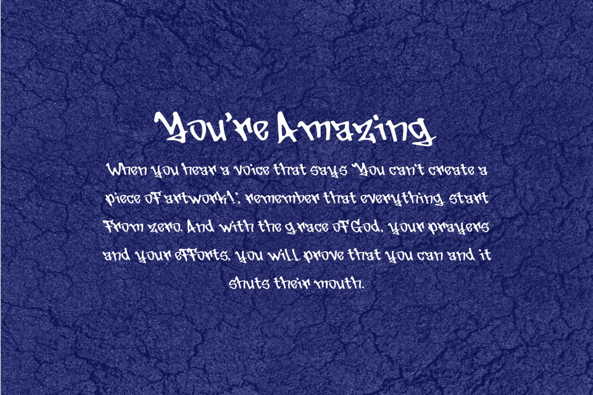 Flazy - Graffiti Font, a Handwritten Font by Mightyfire (Photo 2 of 4)