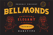Bellmonds - Bold Serif, a Font by Hanstype.com (Thumbnail 1 of 10)