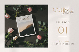 Celine Peach - A Luxury Font Duo