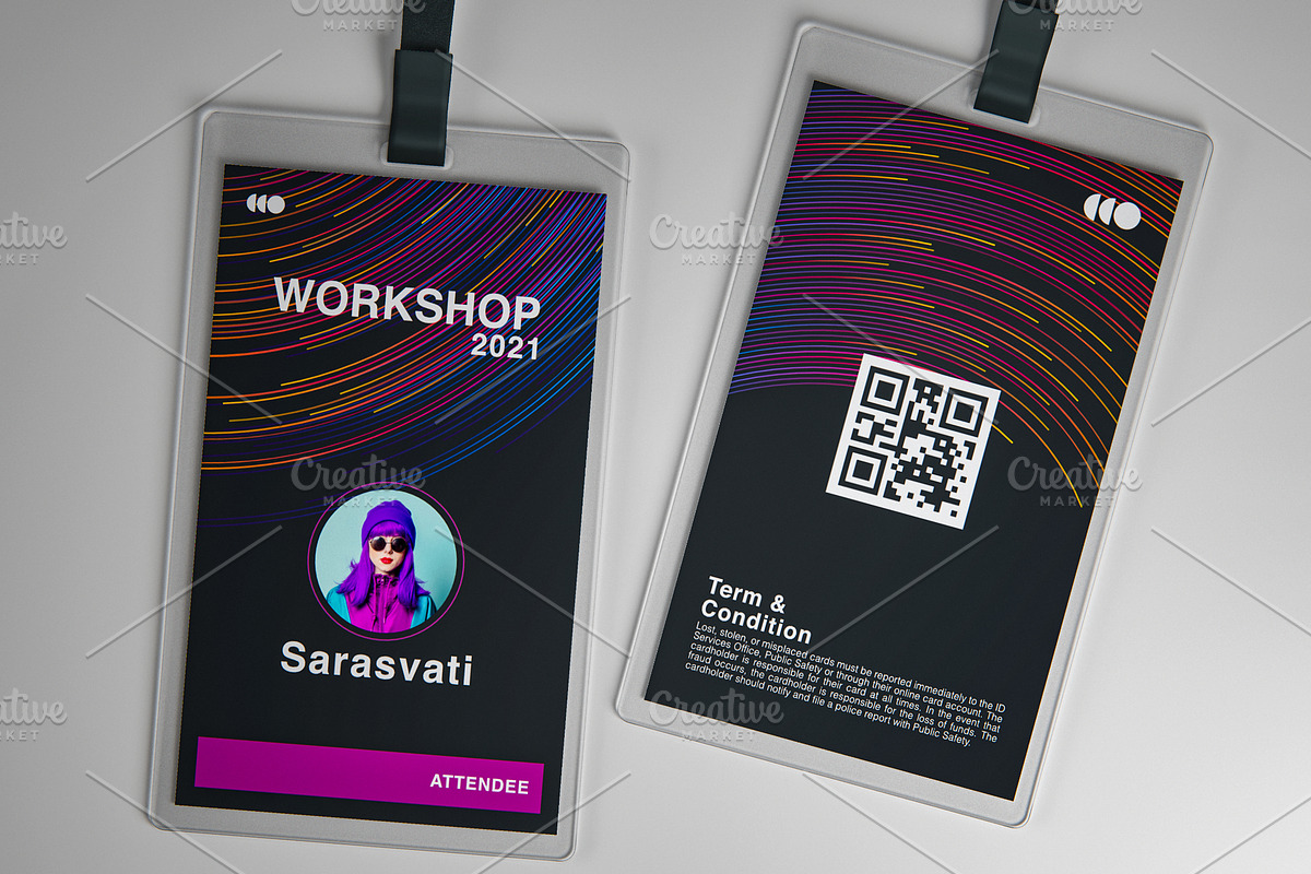 ID Card Badge - Francisco, a Card Template by Aprndy85 (Photo 2 of 2)