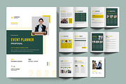 Event Planner Proposal Template, a Stationery Template by ContestDesign (Thumbnail 1 of 3)