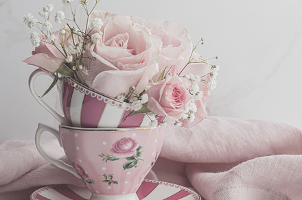 Pink Teacups