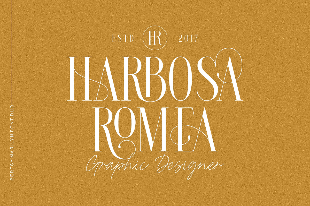 Bertsy Marilyn - Font Duo, a Serif Font by Keithzo (Photo 2 of 9)