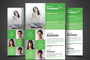 A4 Corporate Business Flyer Template, a Flyer Template by AfzaalGraphics (Thumbnail 1 of 4)