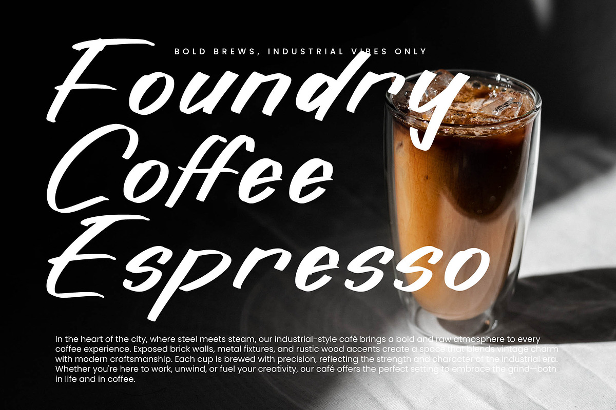 Bravery Horizon, a Handwritten Font by Integritype Studio (Photo 9 of 15)