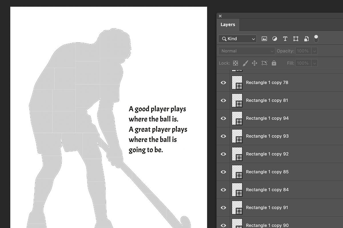 Field Hockey man photo collage, a Templates & Theme by AIW SOLUTIONS (Photo 2 of 4)