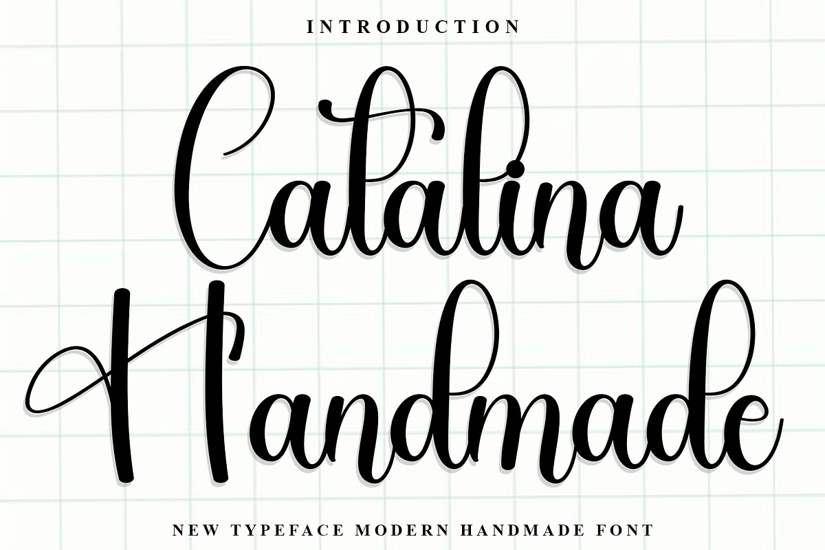 Catalina Handmade, a Handwritten Font by InermediaSTUDIO (Photo 1 of 8)