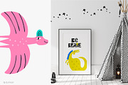 Dinoland - cute dinos collection, an Animal Illustration by Olia (Thumbnail 10 of 12)
