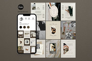 Modern Romance Wedding Canva Pack, a Social Media Template by Pani Temp. (Thumbnail 2 of 13)