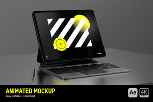 Animated Mockup IPad 2020