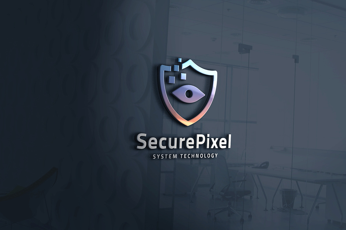 Digital Shield with Eye Logo, a Branding & Logo Template by Design_Planet (Photo 2 of 2)