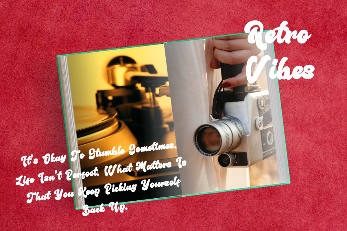 Archid Flower - Retro Handwritten, a Script Font by Dhabee (Photo 3 of 15)