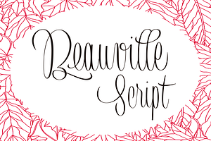 Beauville Script