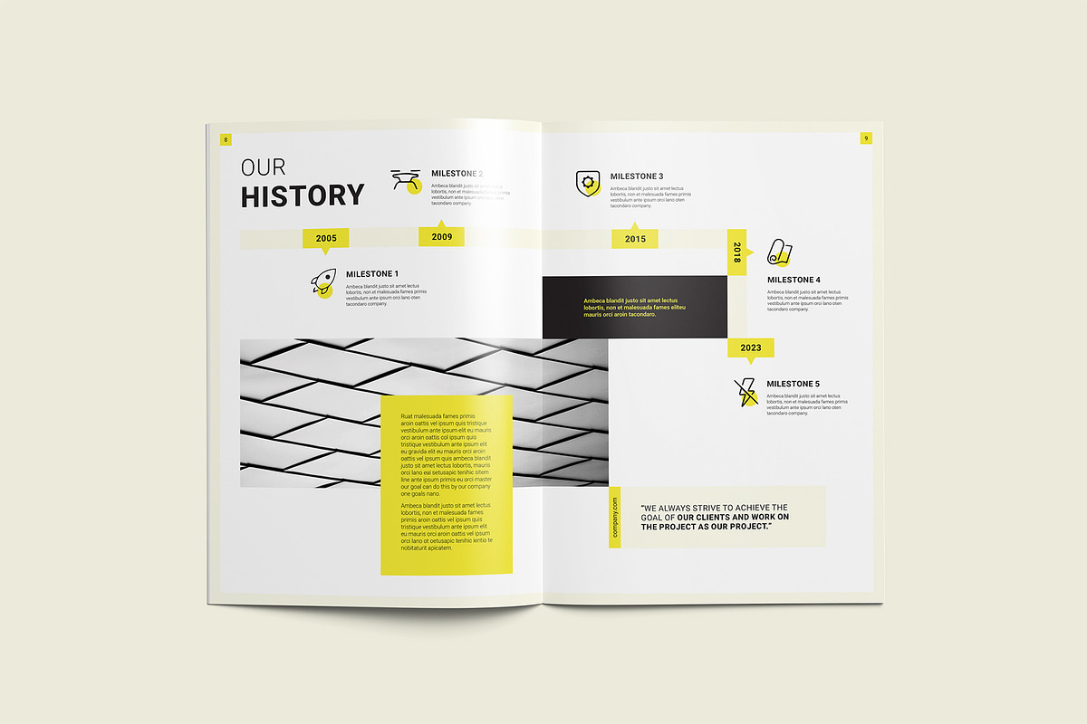 Business Brochure Template, a Brochure Template by WOWPro (Photo 6 of 10)